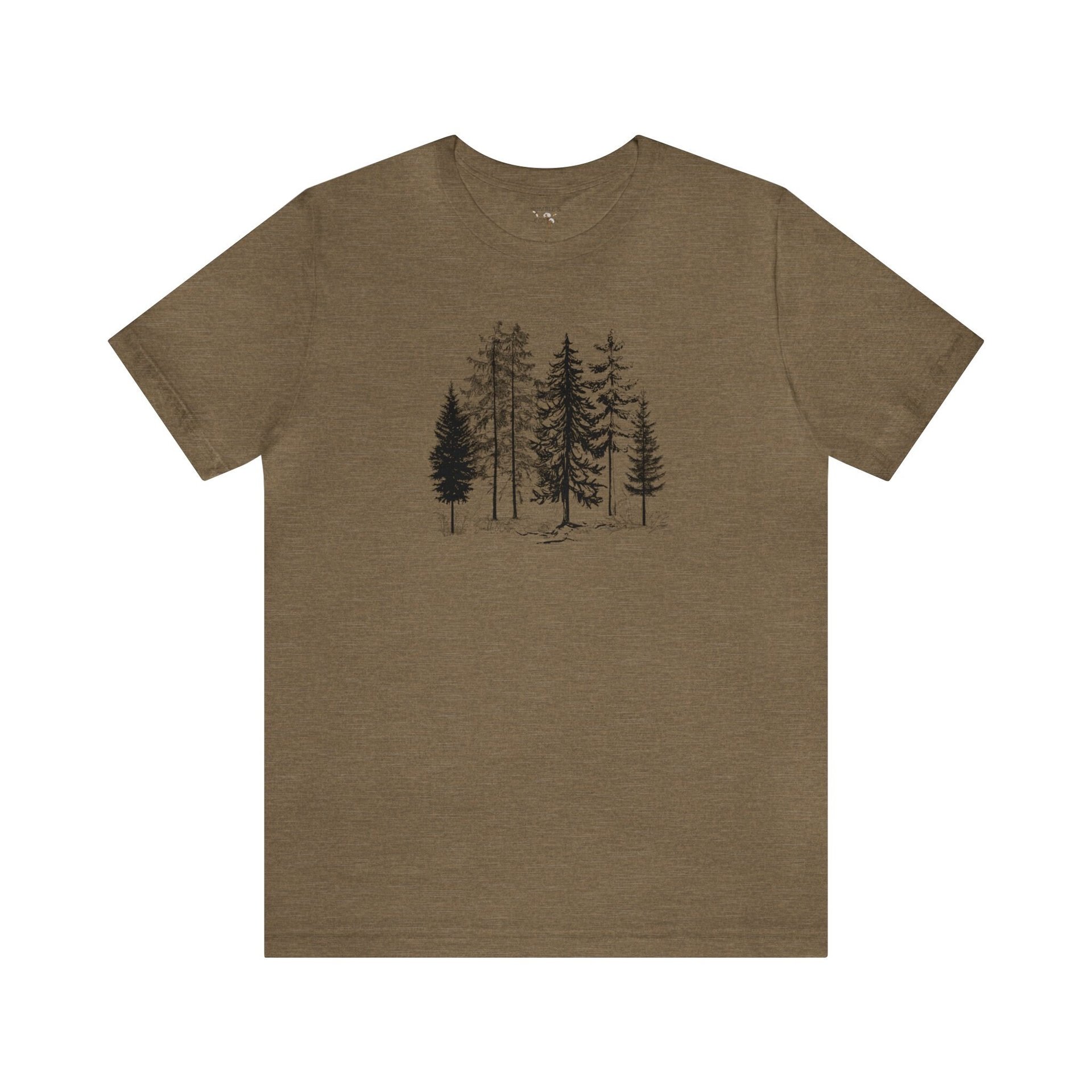 Forest Tee shirt || Forest Tree Shirt || Tree T-shirt || Tree Lover Nature Eco Tee Shirt Gender Neutral Gift