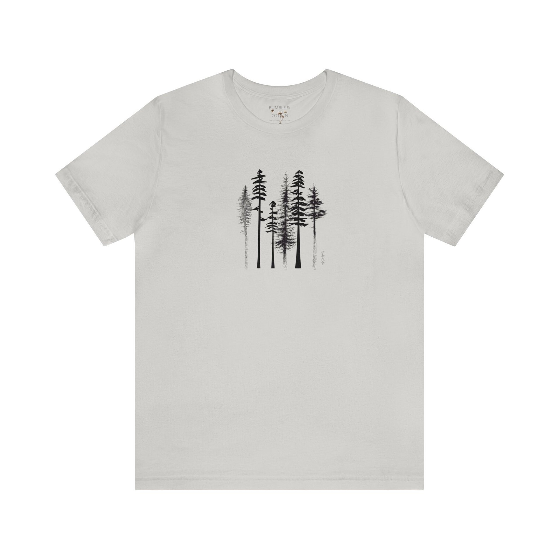 Tree Tee Shirt || Tree Lover T-shirt || Forest Tee || Gender Neutral Gift Eco T-Shirt