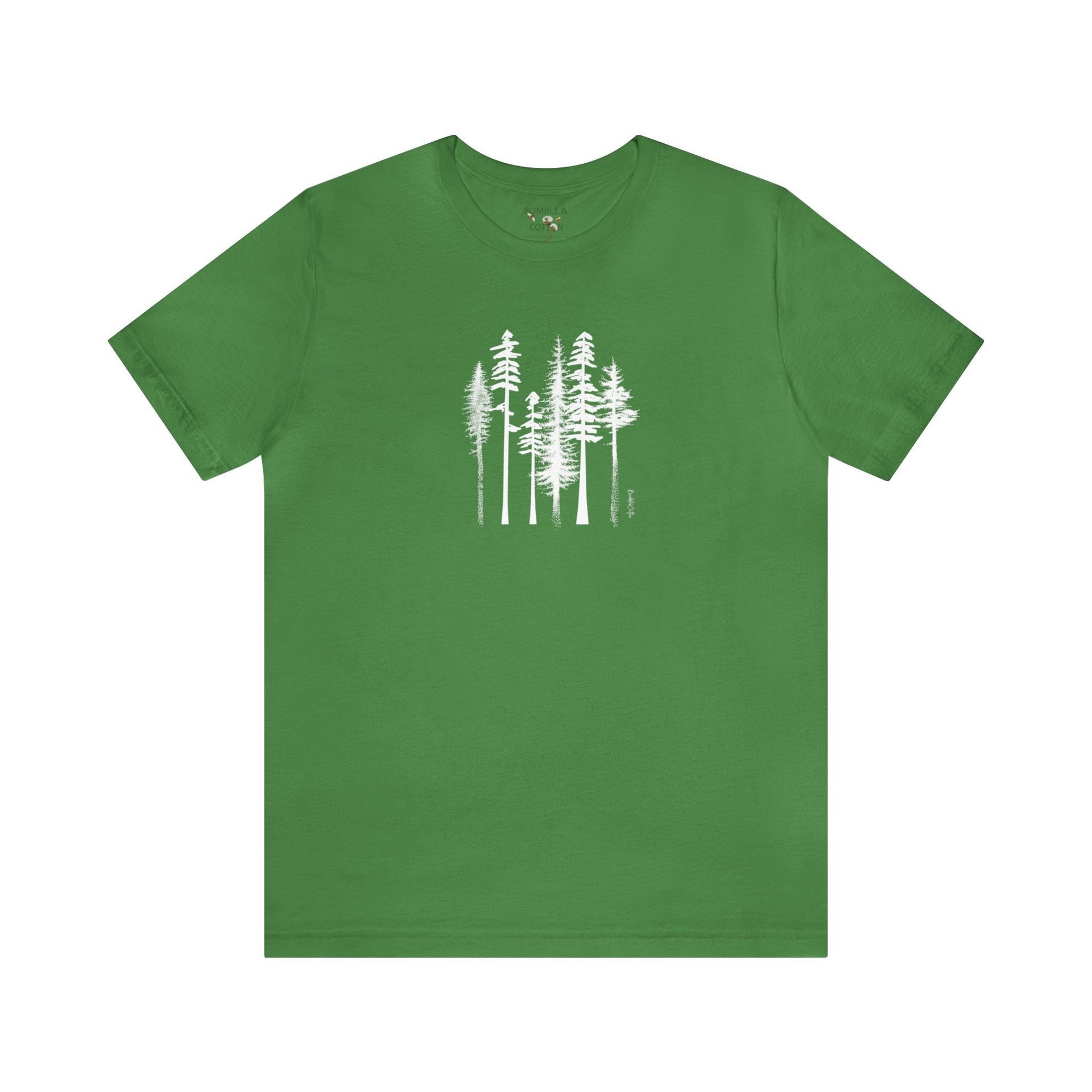 Tree Tee Shirt || Tree Lover T-Shirt || Forest T-shirt || Gender Neutral Gift || Forest Eco Tee