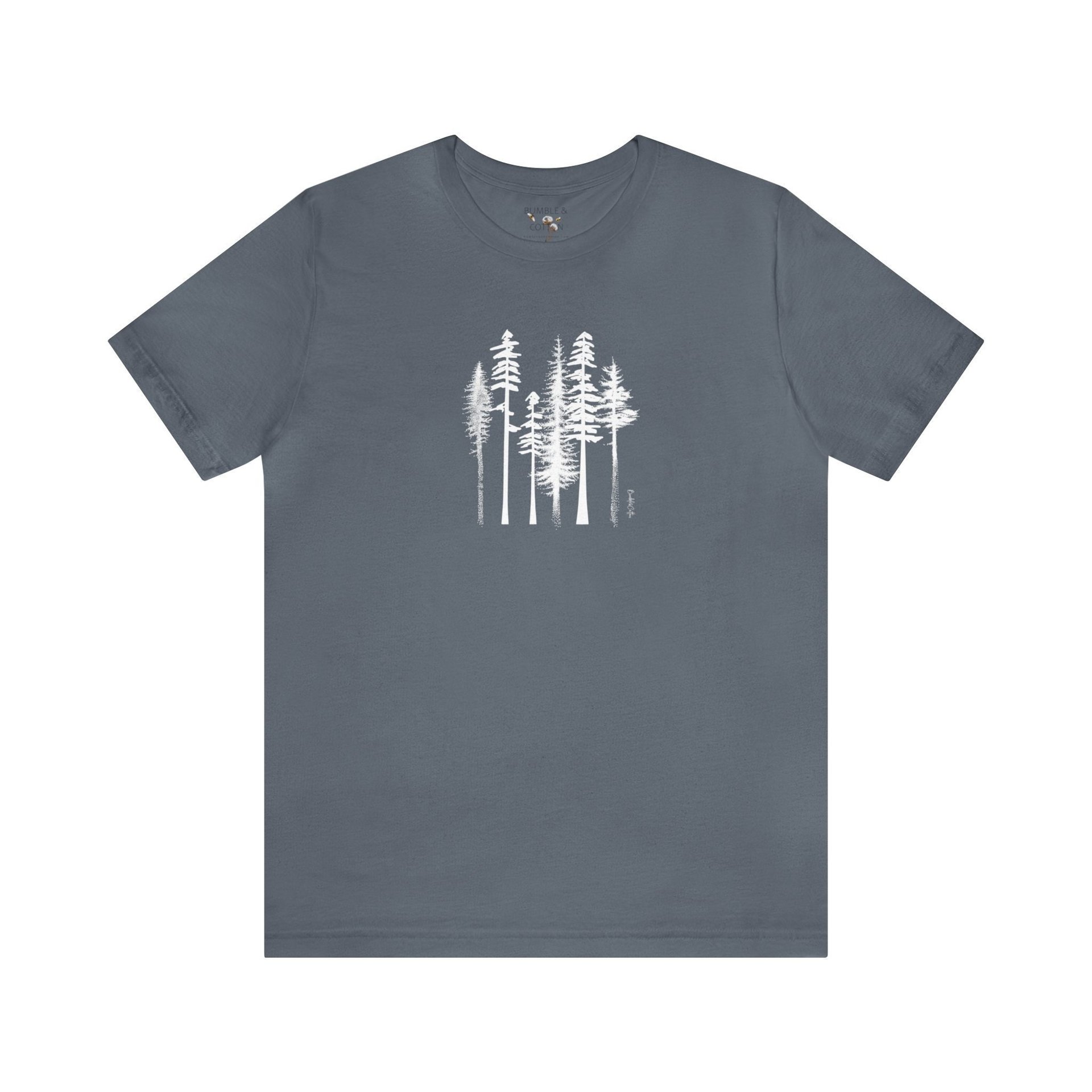 Tree Tee Shirt || Tree Lover T-Shirt || Forest T-shirt || Gender Neutral Gift || Forest Eco Tee
