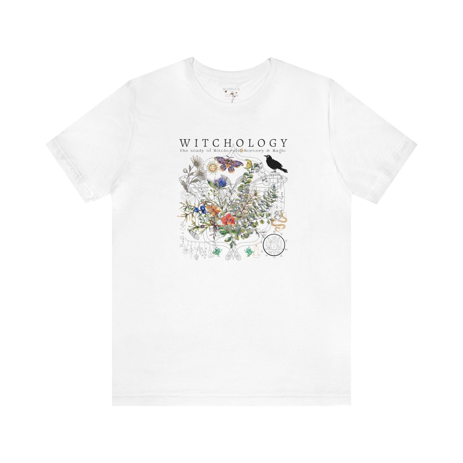 WITCHOLOGY Tee Shirt || Witchcraft T-shirt || Study of Witchcraft || Gender Neutral Gift