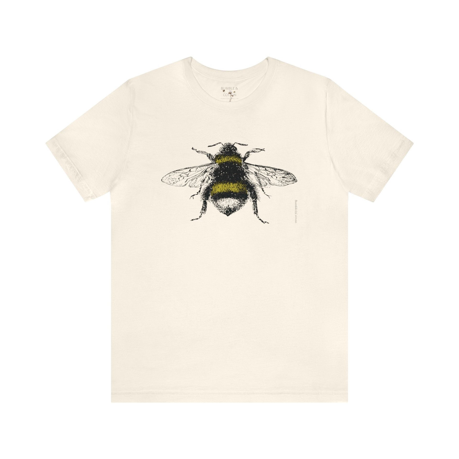 Bumble Bee Tee Shirt || Bombus Tee shirt || Vintage Bumble Bee T-shirt Gender Neutral Gift || Eco Tee