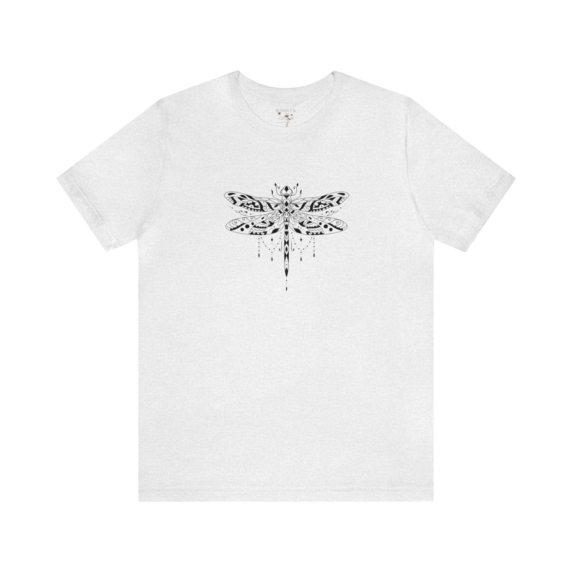 Dragonfly Tee Shirt || Dragonfly T-Shirt || Gender Neutral Gift Nature Eco Tee