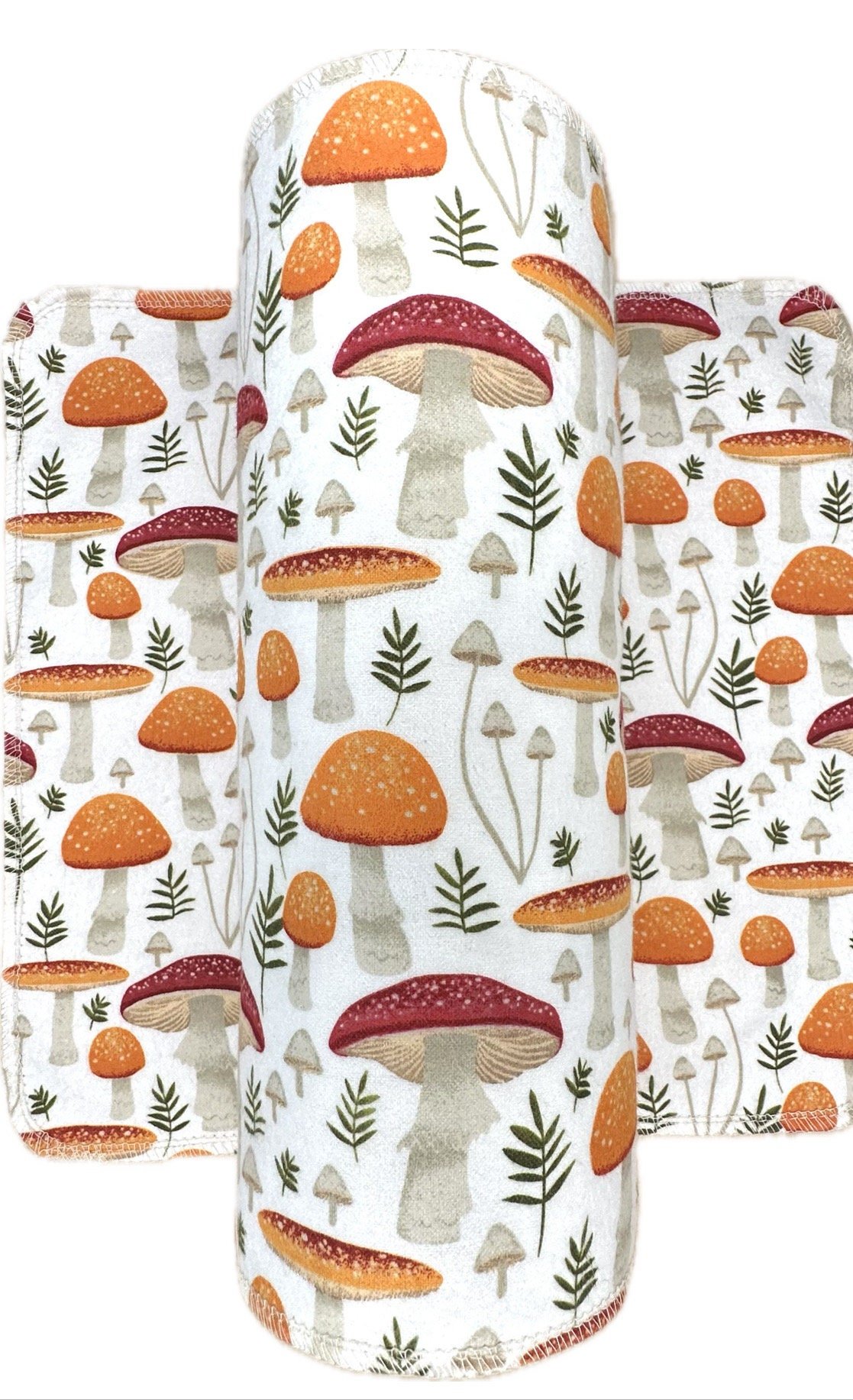 Mushroom Paperless Towels || Unpaper Towels || Eco-Friendly Kitchen Gift || 12x12 Sheets
