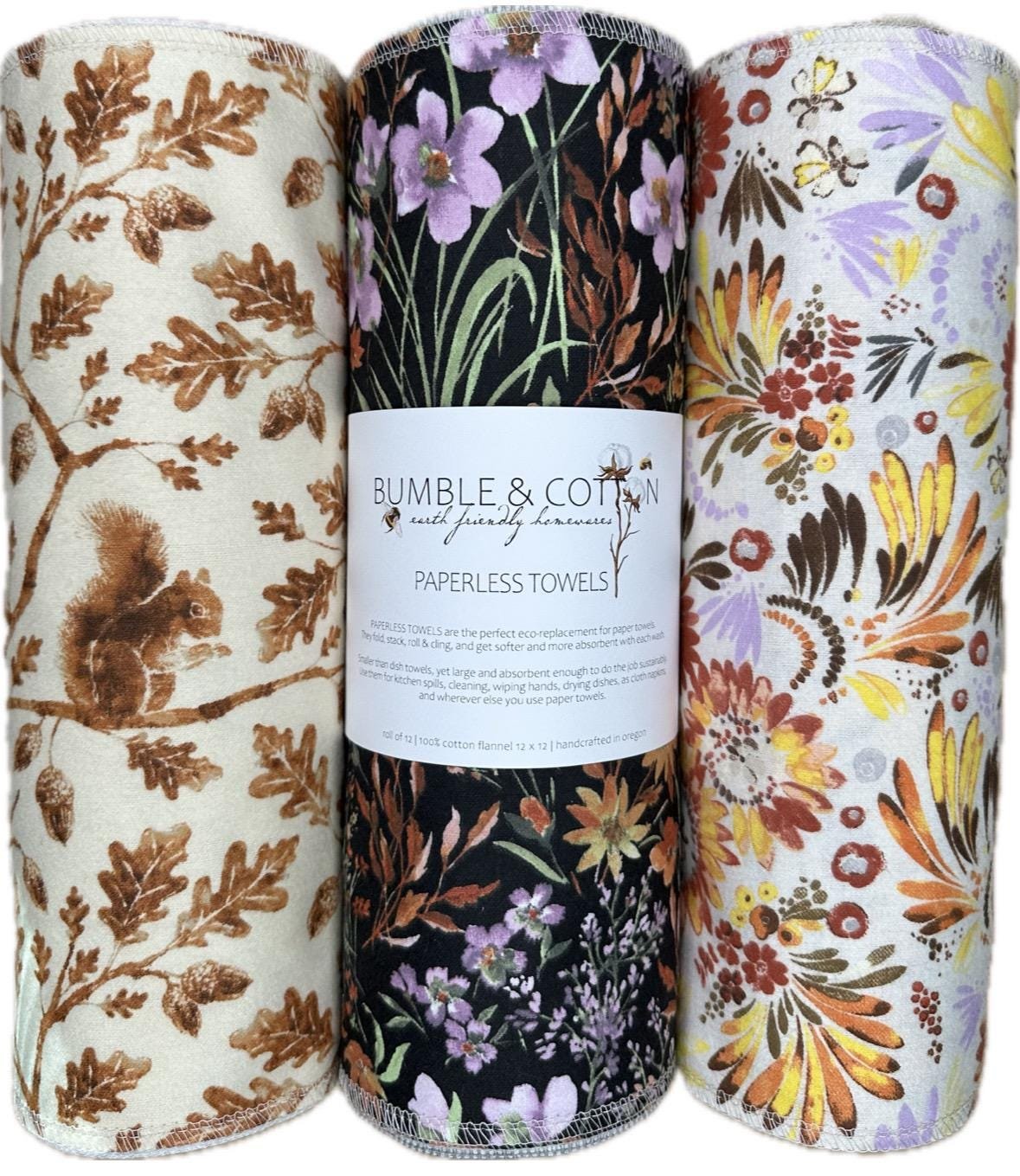 Botanical Story Trio Paperless Towels