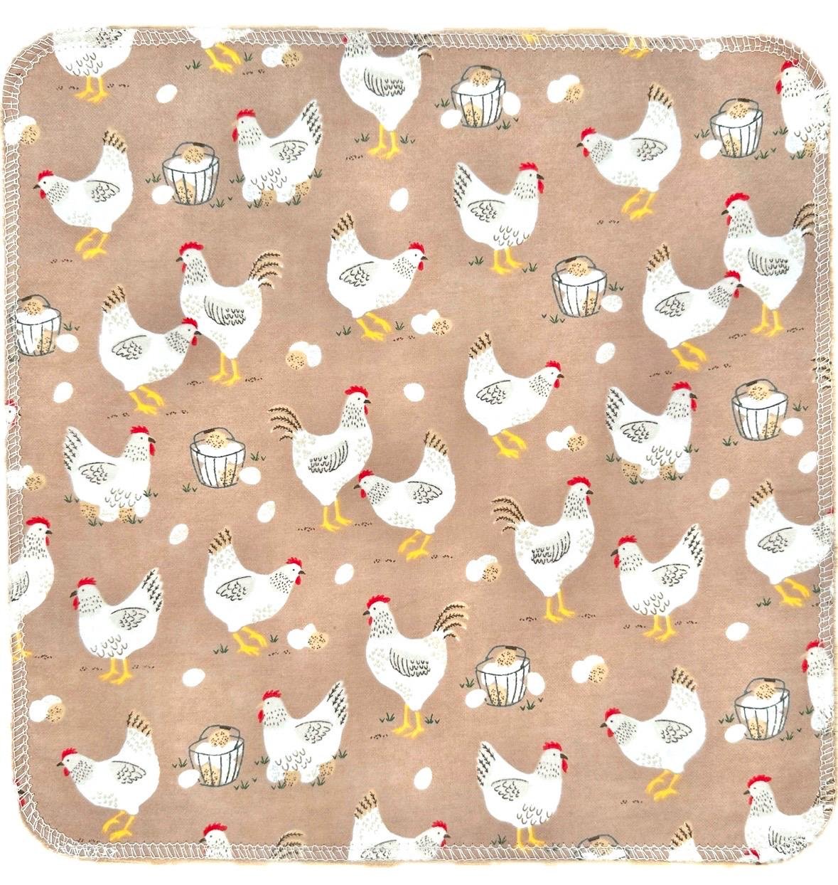 Chickens & Eggs Paperless Towels