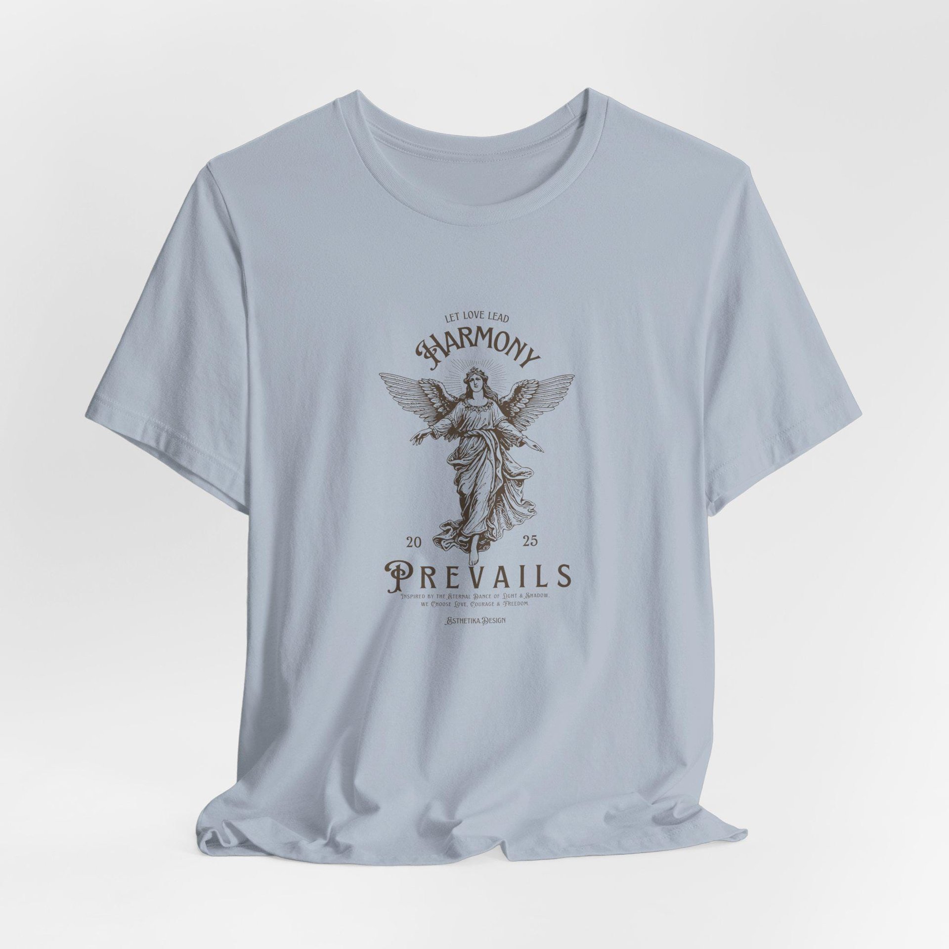 Harmony Prevails Vintage-Inspired Graphic Tee