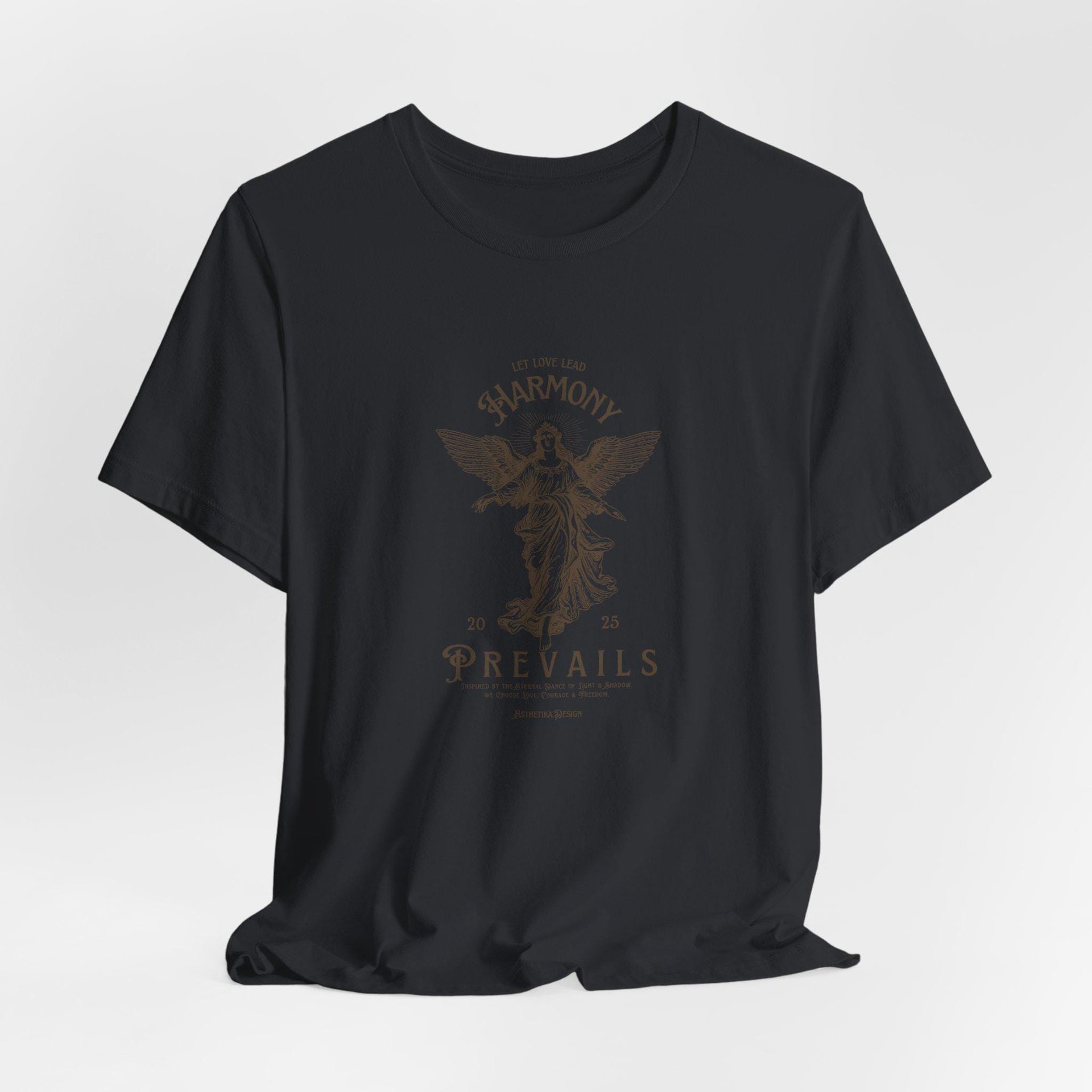 Harmony Prevails Vintage-Inspired Graphic Tee