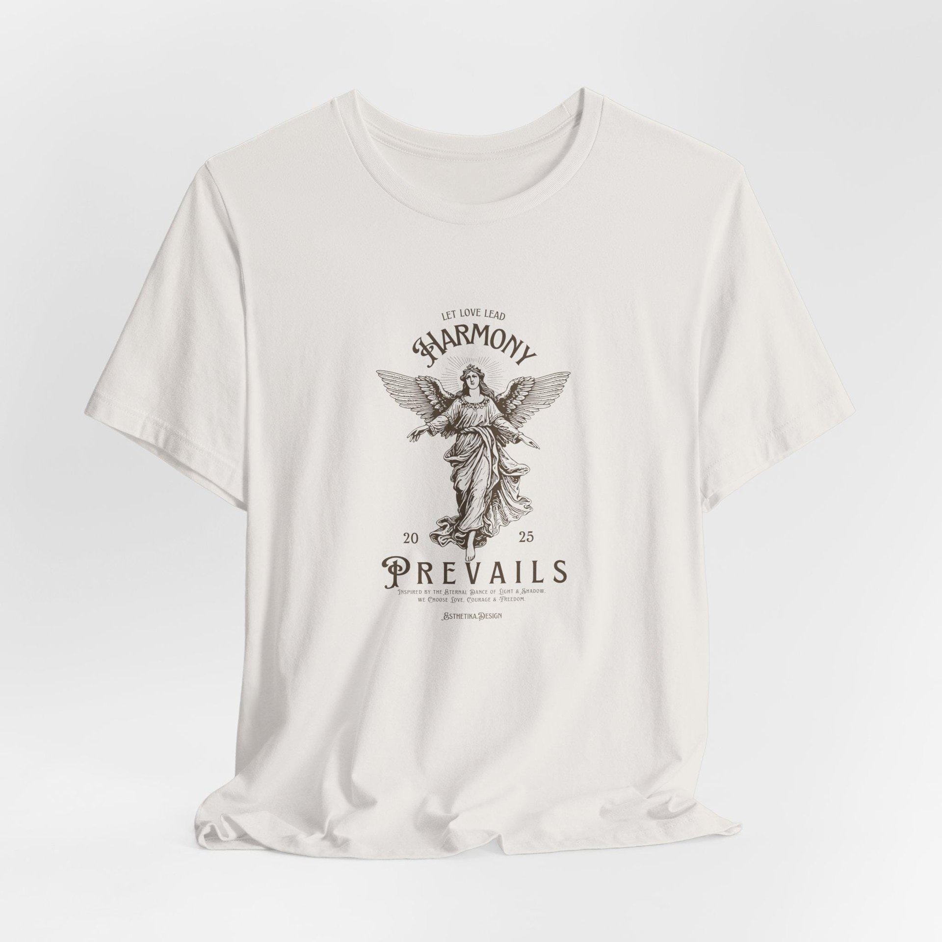 Harmony Prevails Vintage-Inspired Graphic Tee