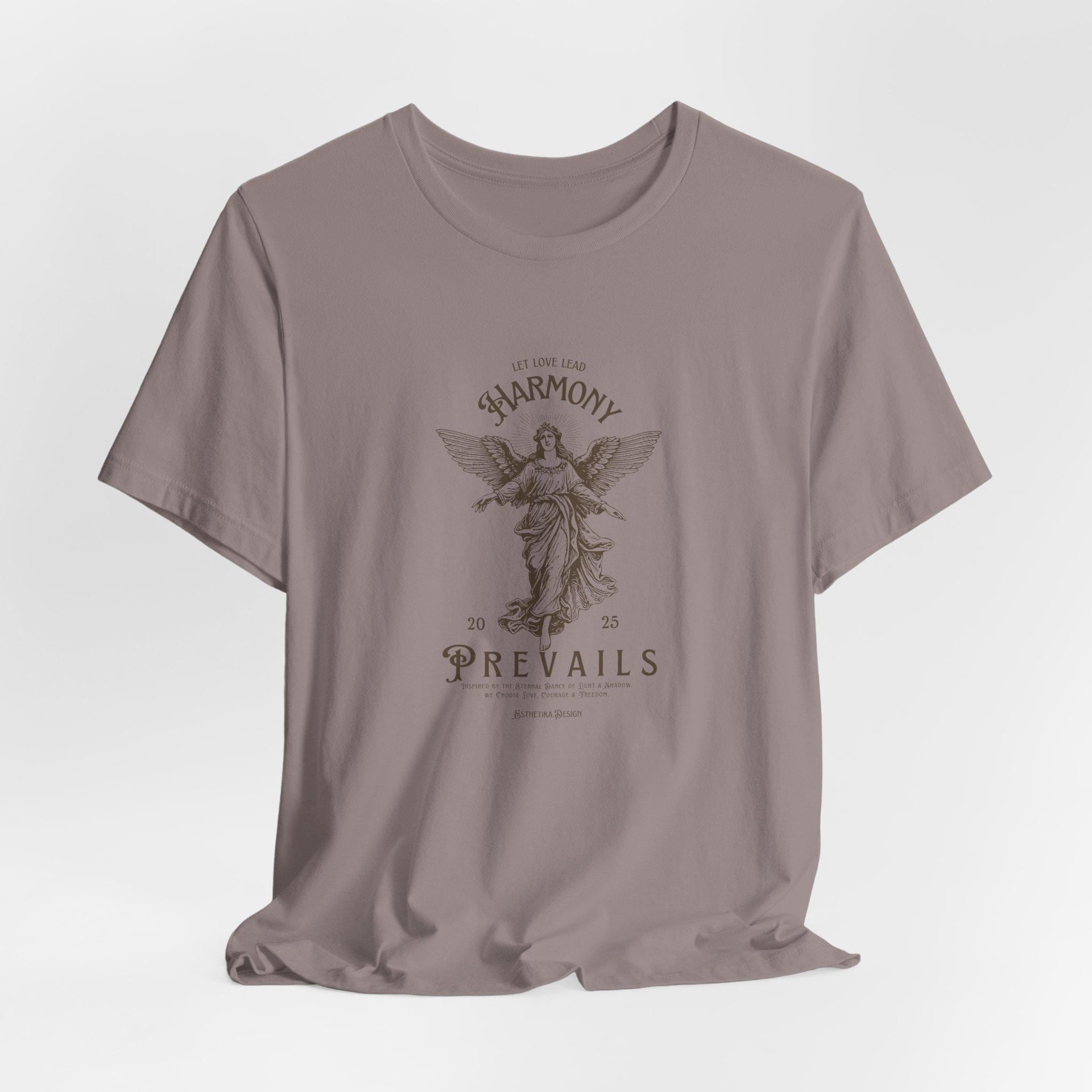Harmony Prevails Vintage-Inspired Graphic Tee