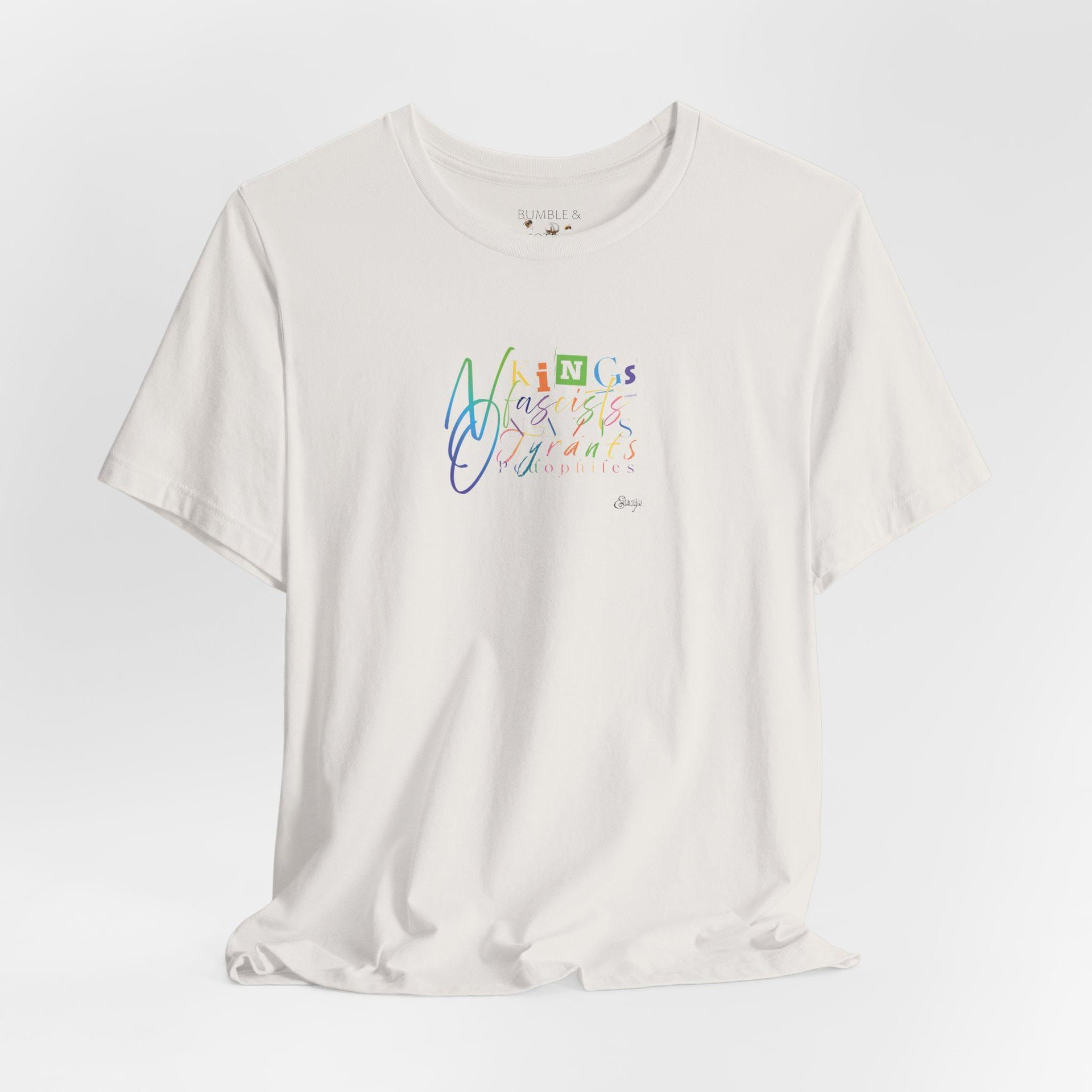 NO Kings 2 Tee Shirt || Activist T-Shirt