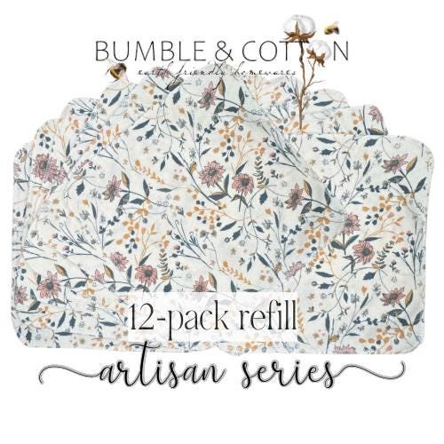 Entwined Memory Paperless Towels || Reusable Paper Towels || Artisan Series || Sharon Holland