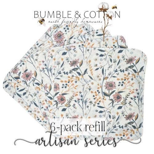 Entwined Memory Paperless Towels || Reusable Paper Towels || Artisan Series || Sharon Holland