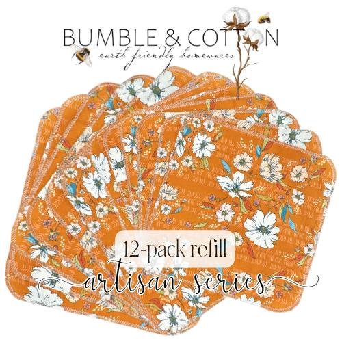 Olden Bouquets Paperless Towels || Artisan Series || Maureen Cracknell Art