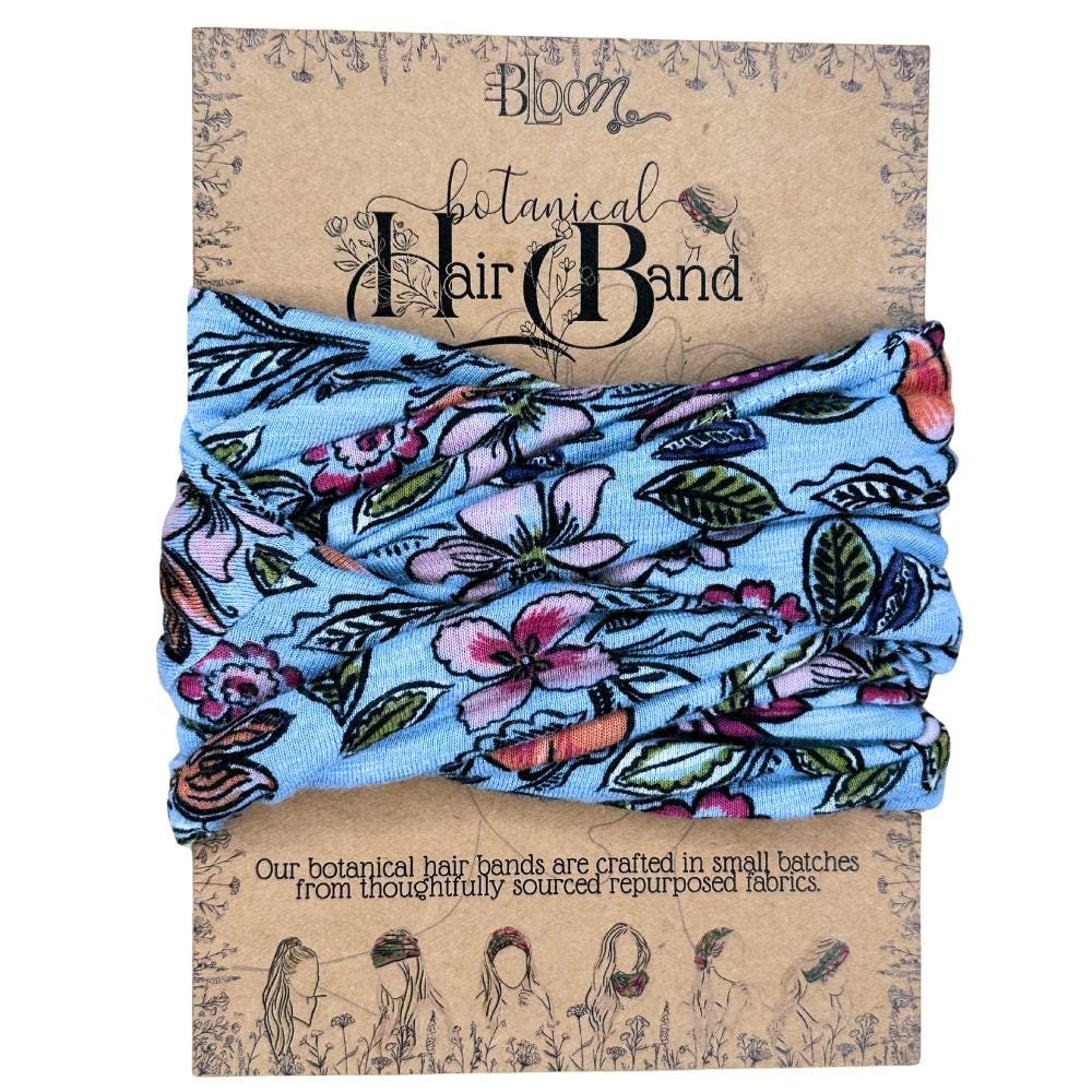 Botanical Headbands with a purpose