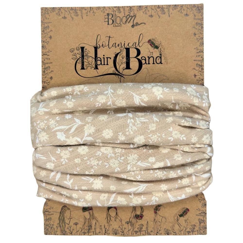 Botanical Headbands with a purpose