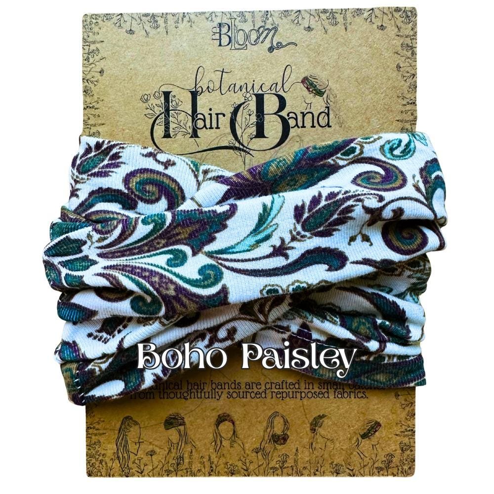 Hair Band free with GAZA Donation || Upcycled Eco gift with a Purpose || Sanad4Gaza