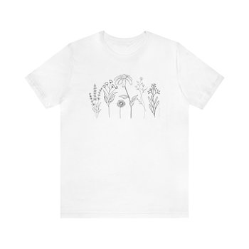 Flower Line Tee 