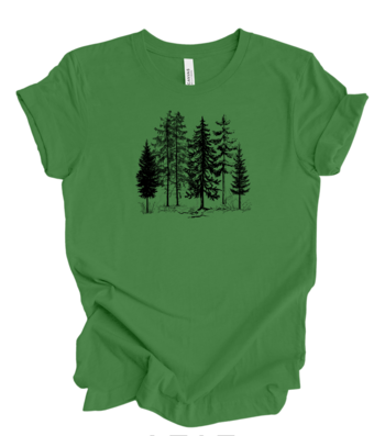 Forest Tee || Tree Lover T-shirt || Unisex Fit