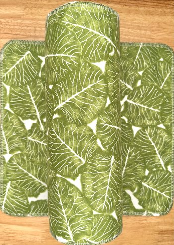 Cabbage Leaves Paperless Towels 