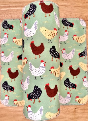 Scattered Chickens Paperless Towels 