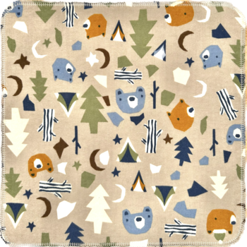 Bears & Wilderness Paperless Towels || Unpaper Towels || Zero Waste Camping 12x12 Sheets