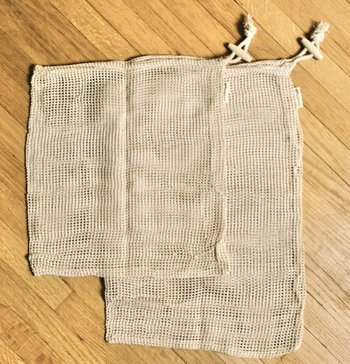 Organic Cotton Produce Bags | 2 Pack