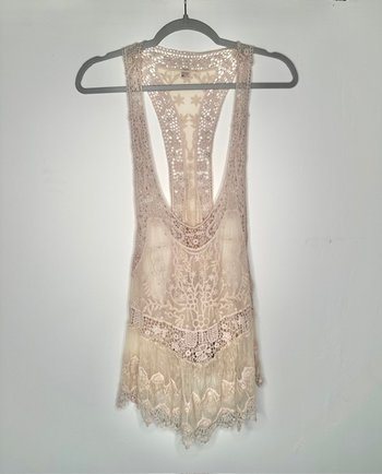 Lace&Creme Tank  мє∂ιυм