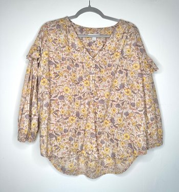 Sandy&Floral Blouse  ℓαяgє 