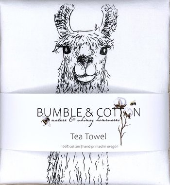 Llama Tea Towel || Llama Llover Tea Towel
