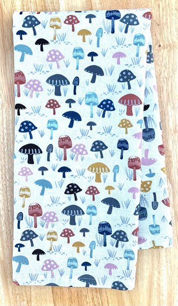 Groovy Mushrooms Chef Towel || Nature Inspired Kitchen Towel