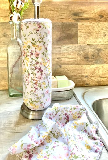 Spring Wildllowers Paperless Towels 