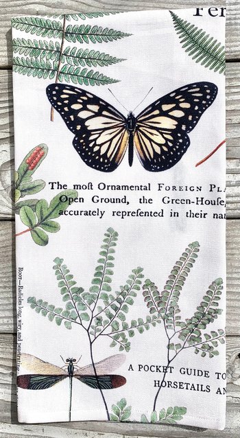 Ferns & Insects Chef Towel