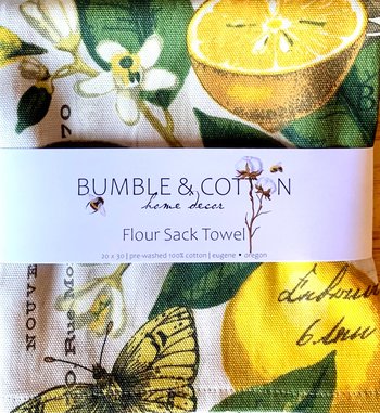 Lemon Kitchen Chef Towel || Nature Inspired Kitchen Towel