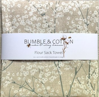 Baby’s Breath Chef Towel || Nature Inspired Kitchen Towel