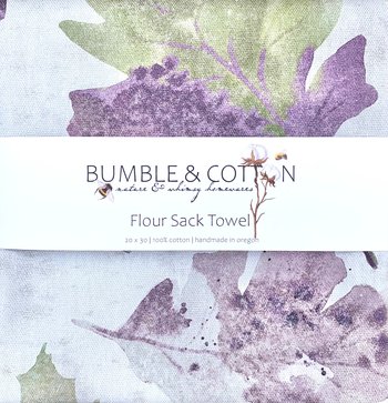 Watercolor Leaves Chef Towel