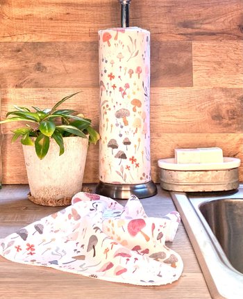 ORGANIC Mushrooms Paperless Towels || Unpaper Towels || Eco Sustainable Zero Waste Kitchen