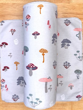 Cottagecore Mushrooms Paperless Towels