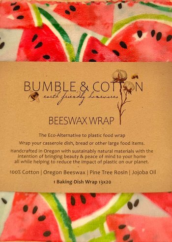 BEESWAX WRAP Watermelons || Casserole Dish || Watermelon Size 13x20