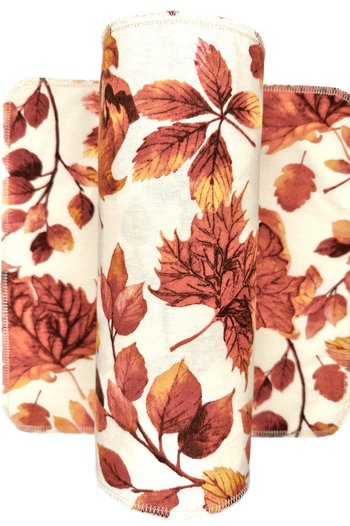 Fall Leaves Paperless Towels || Unpaper Towels || Eco Sustainable Zero Waste Kitchen