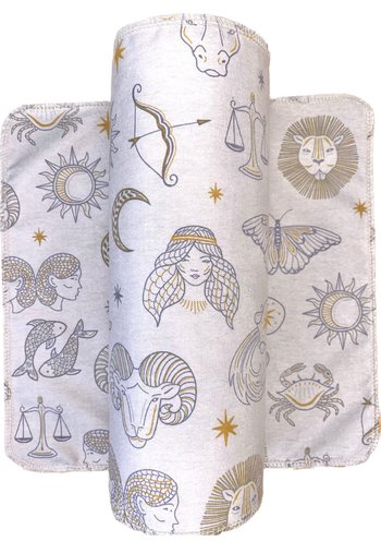 Astrology Paperless Towels || Zodiac Unpaper Towels || Eco Sustainable Zero Waste Kitchen