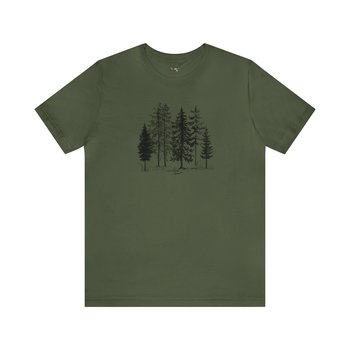 Forest Tee shirt || Forest Tree Shirt || Tree T-shirt || Tree Lover Nature Eco Tee Shirt Gender Neutral Gift
