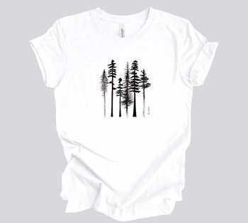 Tree Tee Shirt || Tree Lover T-shirt || Forest Tee || Gender Neutral Gift Eco T-Shirt