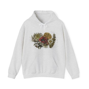 Floral Botanical Hoodie Sweatshirt || Flower Hoodie || Eco Nature Gender Neutral Gift