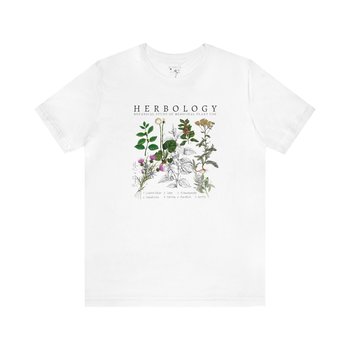 HERBOLOGY Tee Shirt || Herb Tee shirt || Botany T-Shirt || Herbal Gender Neutral Gift Eco T-Shirt