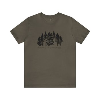 Into the Forest Tee shirt || Forest Tree Shirt || Nature Tree T-shirt Gender Neutral Gift