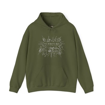 Surround Yourself || Wildflower Hoodie || Flower Hoodie || Gender Neutral Gift Hooded Sweatshirt