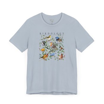 BIRDOLOGY Tee Shirt || Passerine Bird T-Shirt || Study of Birds T-shirt || Gender Neutral Gift