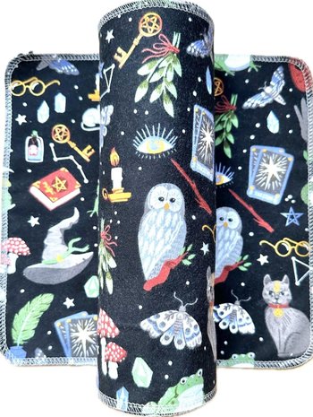 Spooky Magic Paperless Towels || Unpaper Towels || Eco Sustainable Gift 12x12 Sheets