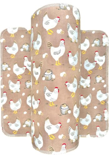 Chickens & Eggs Paperless Towels